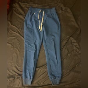 Royal blue jogger scrubs